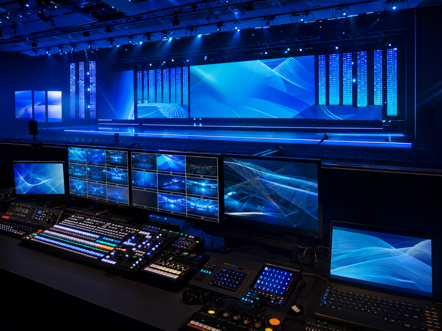 Technical direction in a live production environment