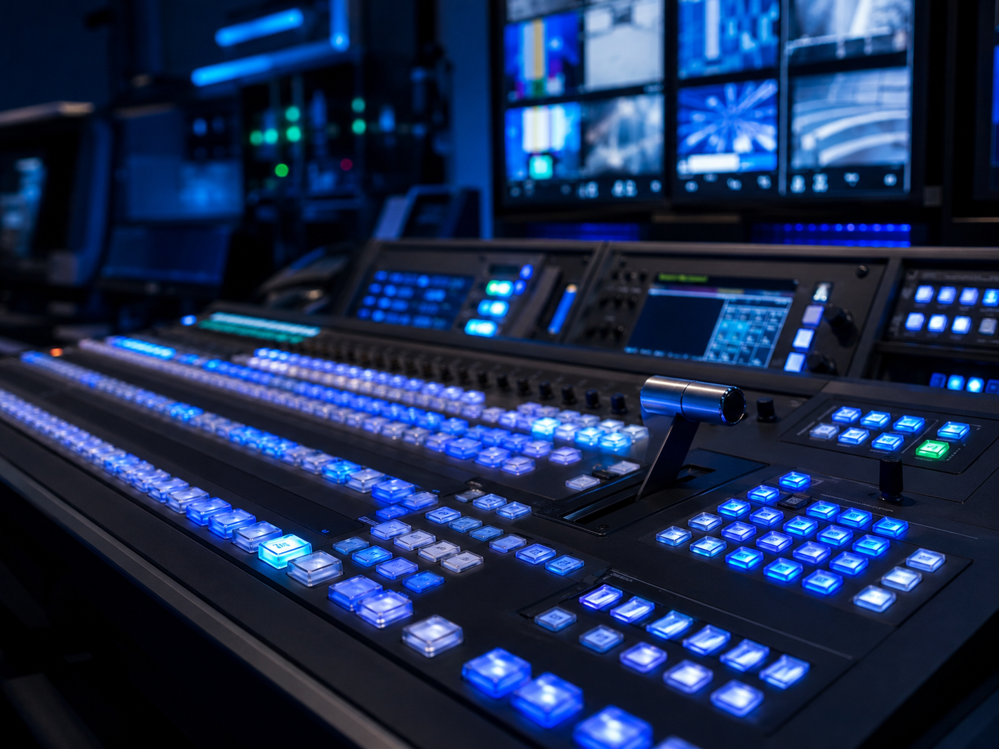 Vision switching in a live production environment